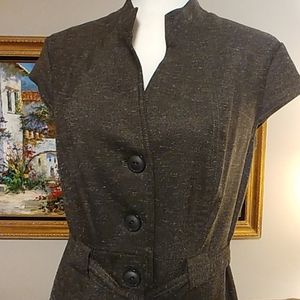 Dressbarn, dark Olive Green dress